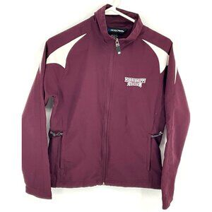 Mississippi State Ladies‎ XS Jacket Maroon Polyester Full-Zip